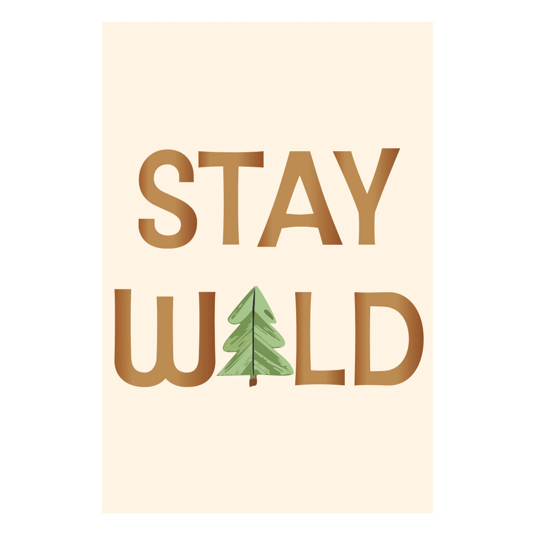 Personalisierbares Wald-Abenteuer 3er Poster-Set