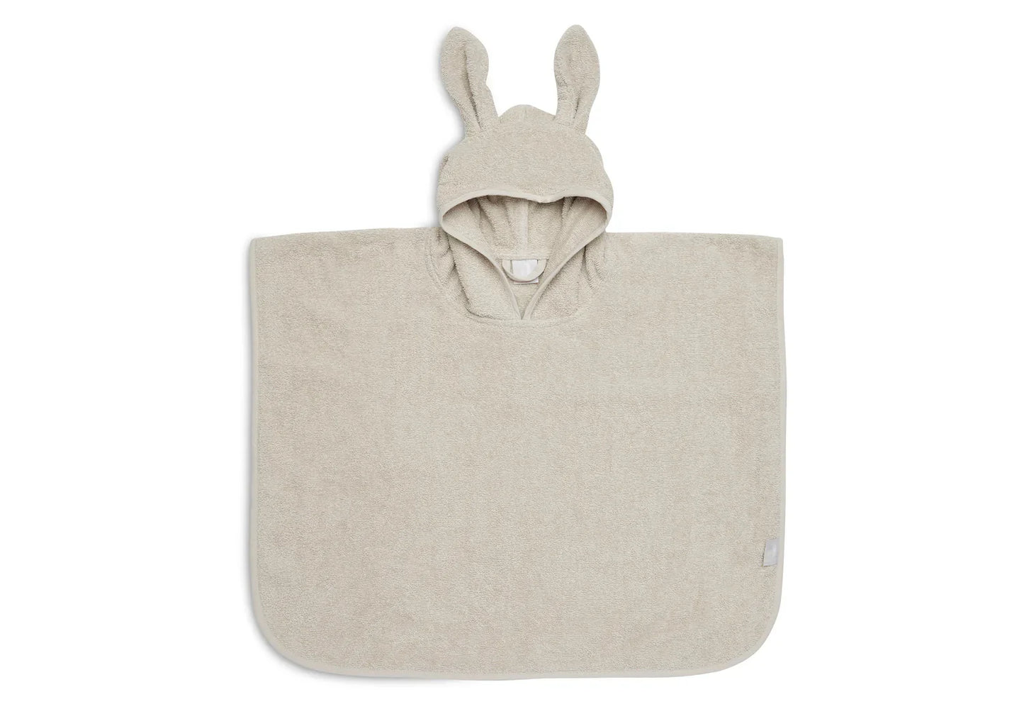 Personalisierter Badeponcho für Kinder mit Namen – weicher Frottee mit Kapuze