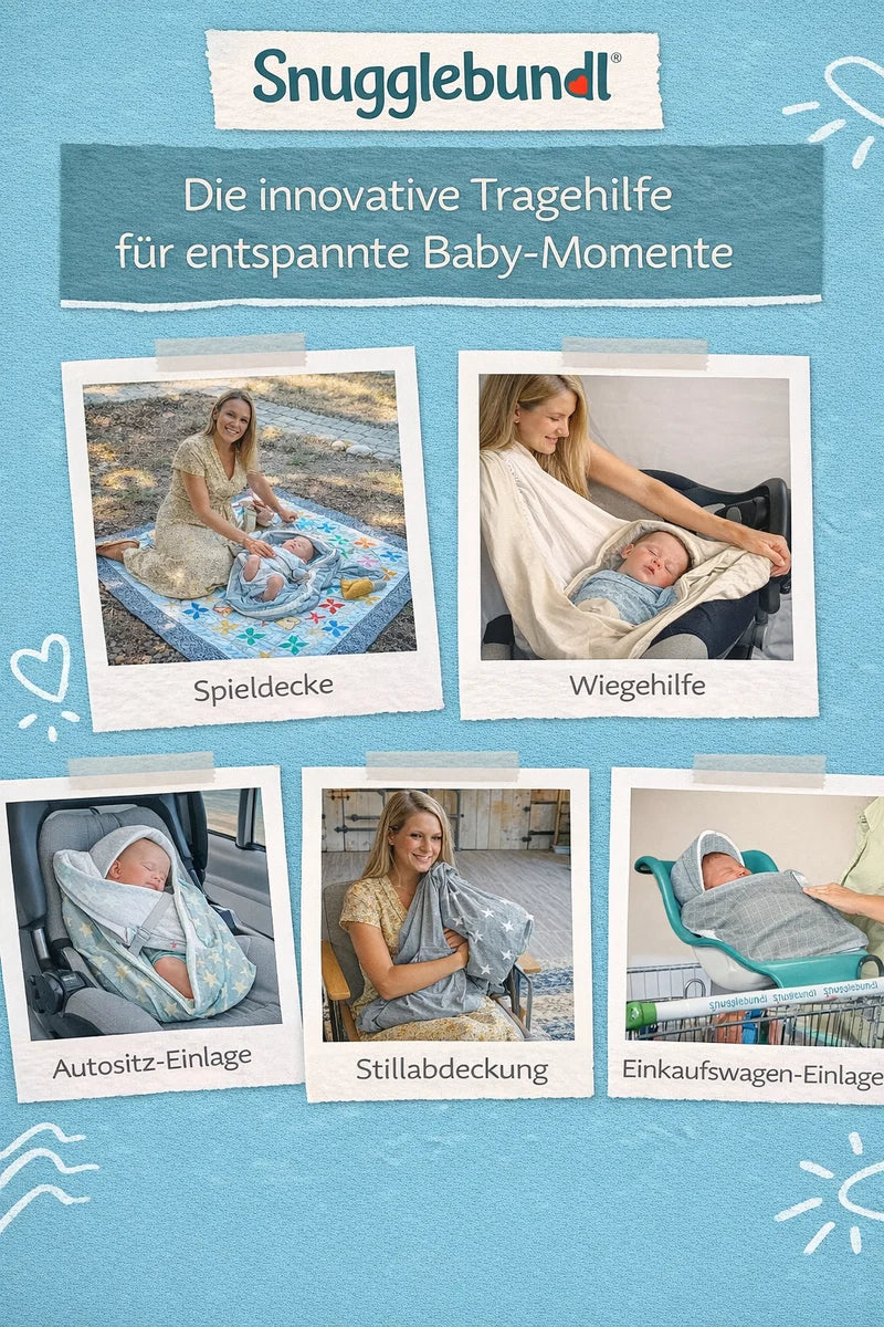 Snugglebundl – Der Lieblingshelfer für entspannte Babymomente
