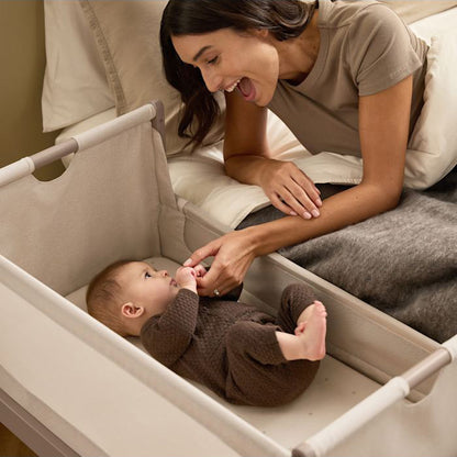 Snüz Beistellbetten – Nähe, Geborgenheit und erholsamer Babyschlaf