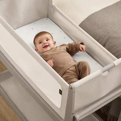 Snüz Beistellbetten – Nähe, Geborgenheit und erholsamer Babyschlaf