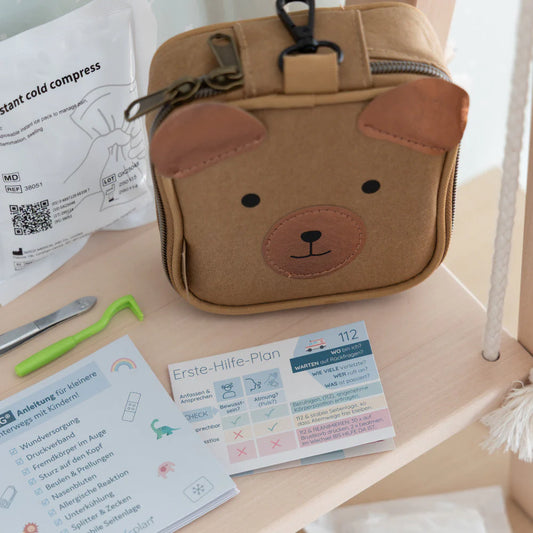 Littleplan Erste Hilfe Set Kinder – Kindernotfall Set für unterwegs