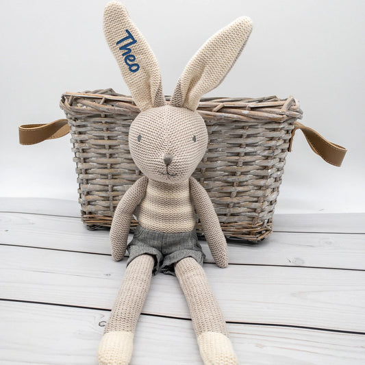Hase mit Name für Babys & Kinder