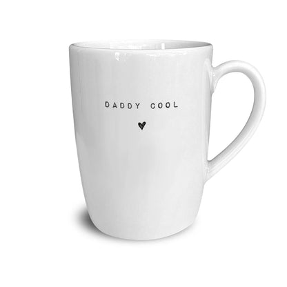 Porzellanbecher „Papa Cool“ & „Wow Mom“ – handgefertigt