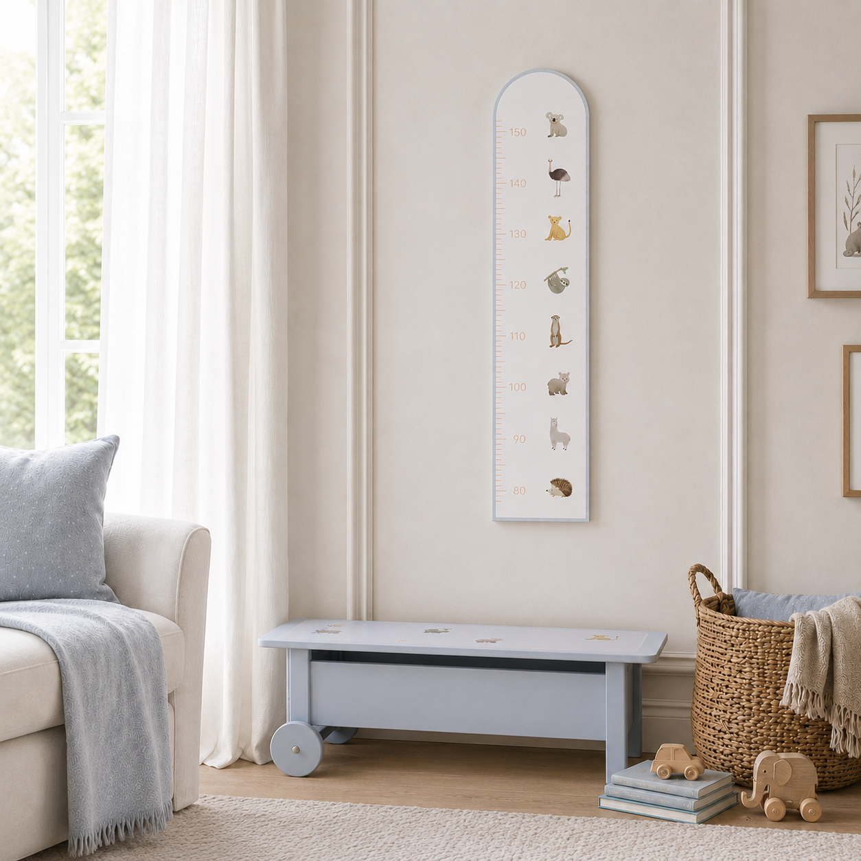 Kinderbank handbemalt - Isle of Dogs Design