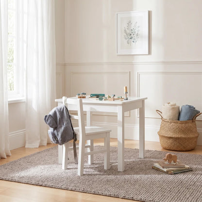 Kindertisch weiss handbemalt - Isle of Dogs Design