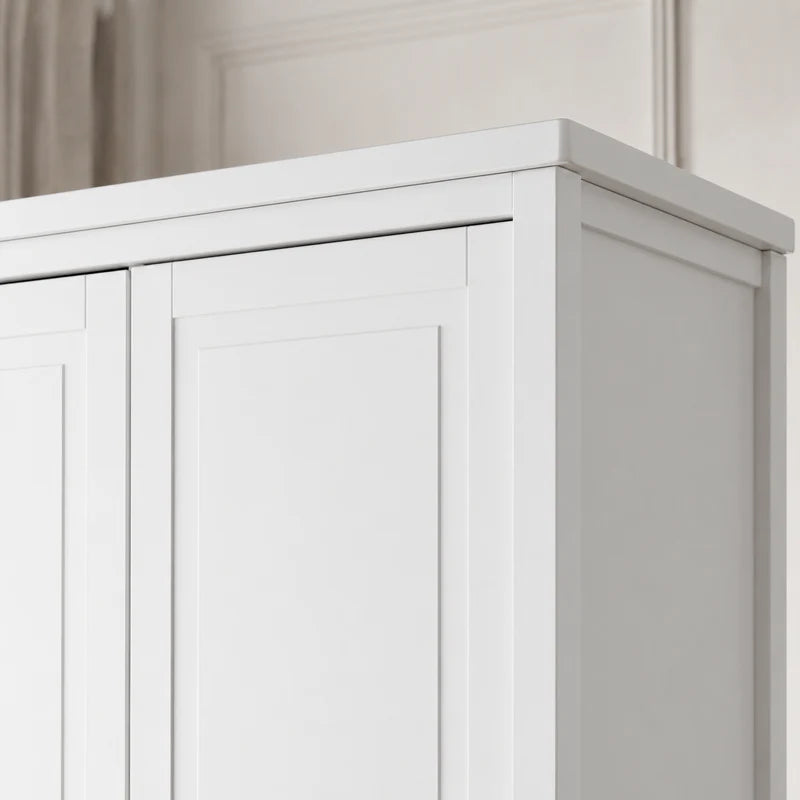 Kleiderschrank 2 Türig handbemalt - Isle of Dogs Design