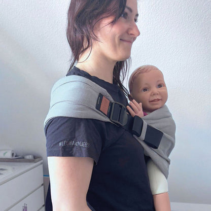 LELIBA Hopper – Hüftsitz Babytrage aus Bio-Baumwolle ab Sitzalter bis 20 kg