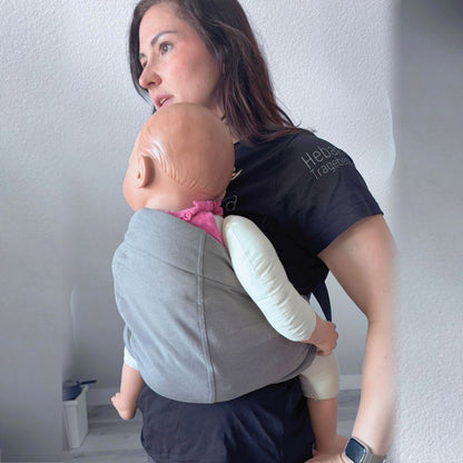 LELIBA Hopper – Hüftsitz Babytrage aus Bio-Baumwolle ab Sitzalter bis 20 kg