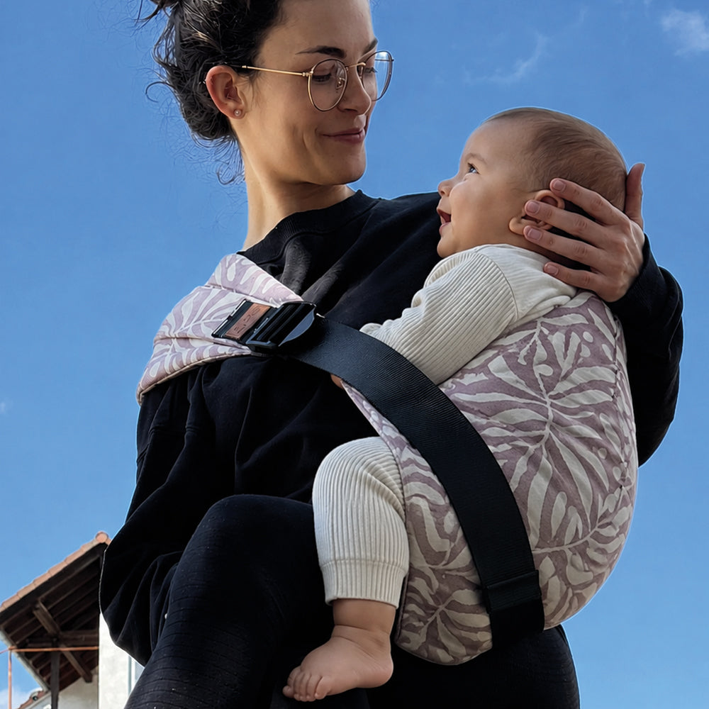 LELIBA Hopper – Hüftsitz Babytrage aus Bio-Baumwolle ab Sitzalter bis 20 kg