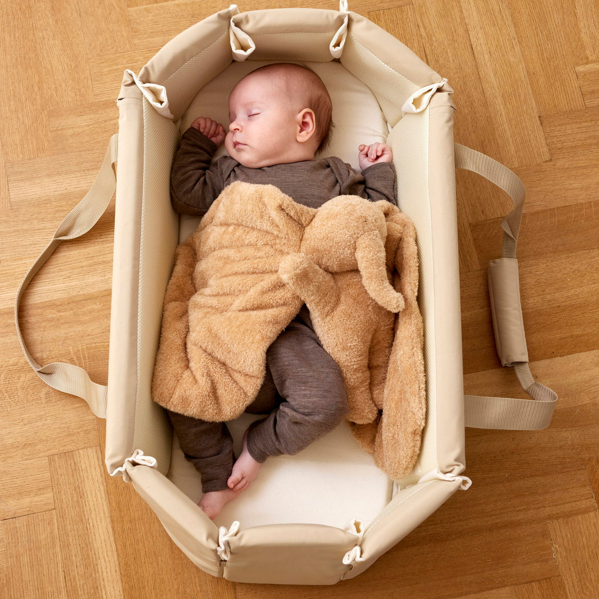 Carrycot Baby Nest – Die smarte Babytrage für sicheren Schlaf zuhause & unterwegs