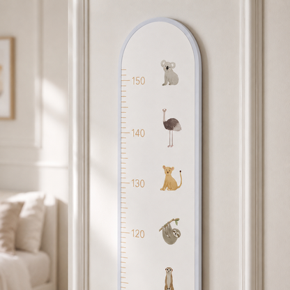 Messlatte handbemalt - Isle of Dogs Design