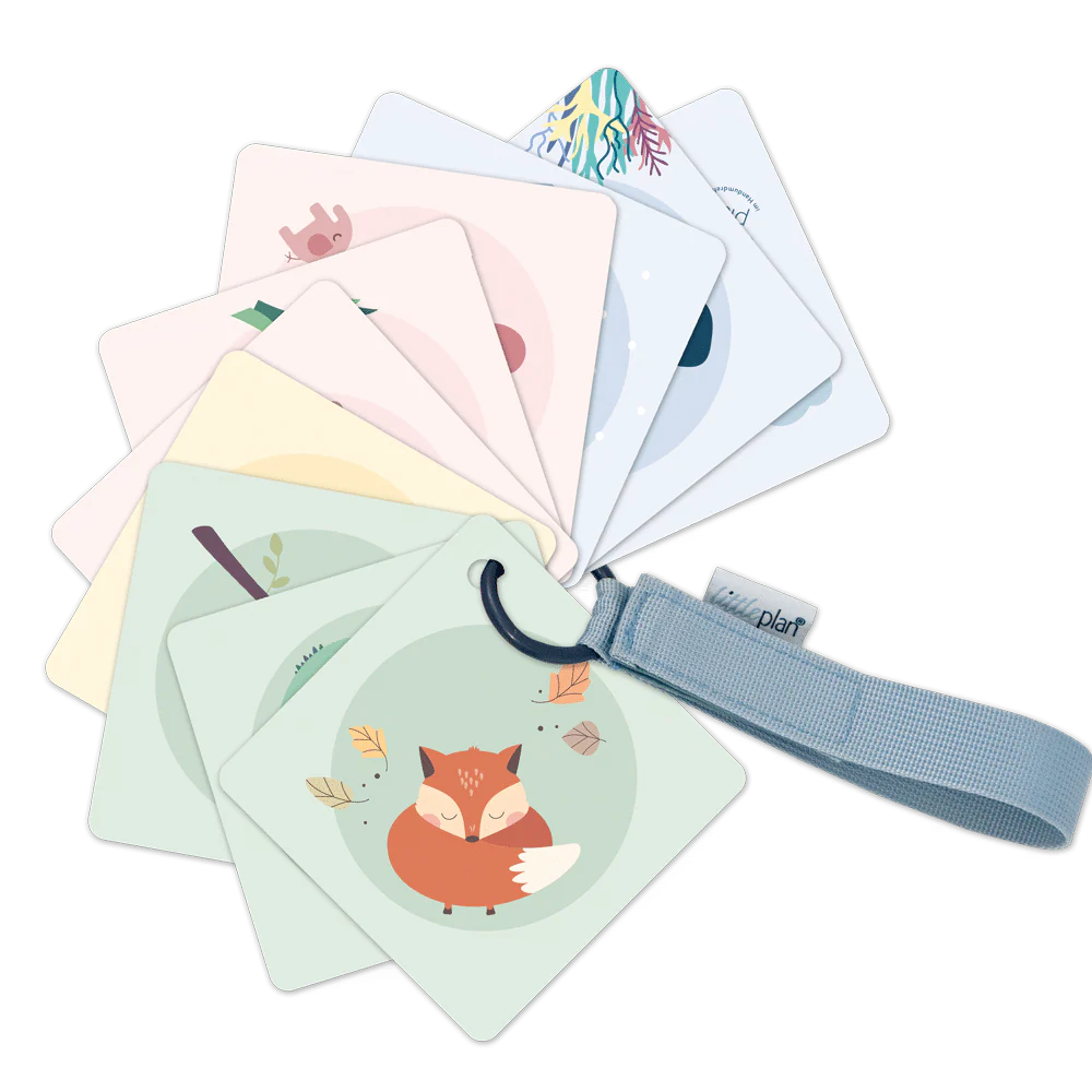 Erste Hilfe Baby Anleitung unterwegs – Littleplan Buggyplan® Notfallkarten