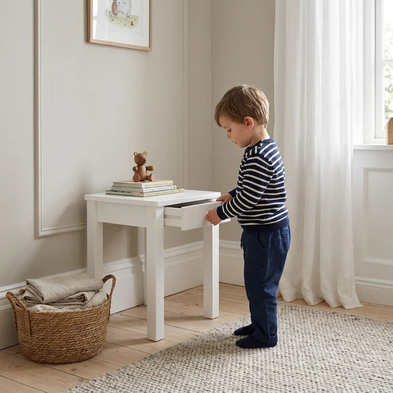 Kindernachttisch handbemalt - Isle of Dogs Design