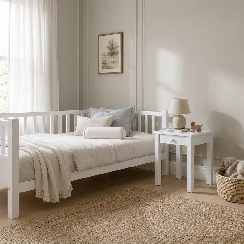 Kindernachttisch handbemalt - Isle of Dogs Design