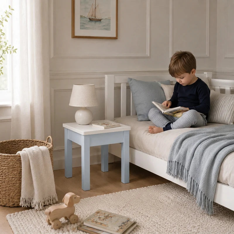 Kindernachttisch handbemalt - Isle of Dogs Design