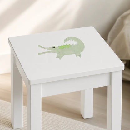 Kindernachttisch handbemalt - Isle of Dogs Design