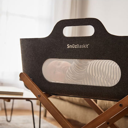 SnüzBaskit Moseskorb Baby Nestchen – Der mobile Schlafplatz für geborgene Babymomente