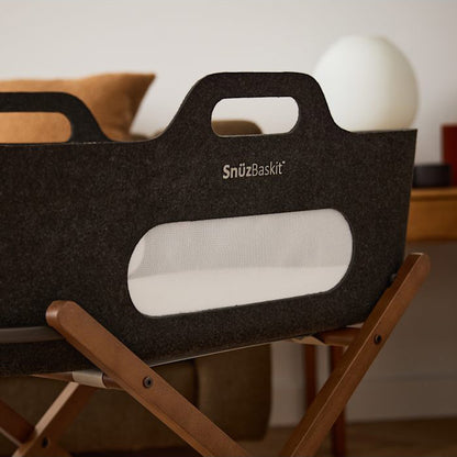 SnüzBaskit Moseskorb Baby Nestchen – Der mobile Schlafplatz für geborgene Babymomente