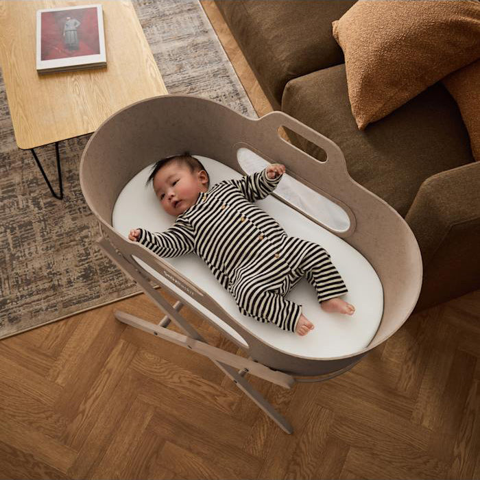 SnüzBaskit Moseskorb Baby Nestchen – Der mobile Schlafplatz für geborgene Babymomente