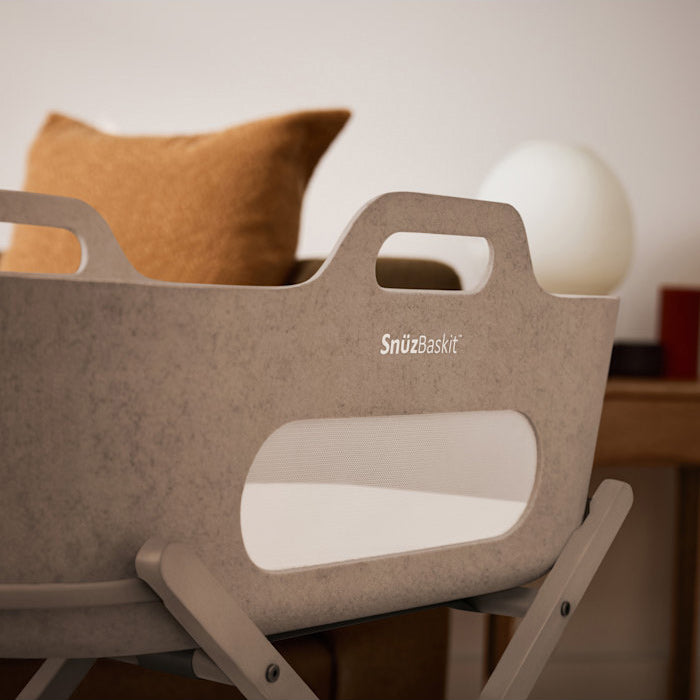 SnüzBaskit Moseskorb Baby Nestchen – Der mobile Schlafplatz für geborgene Babymomente