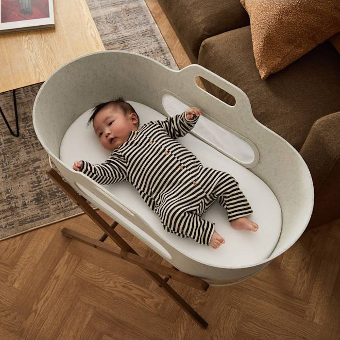SnüzBaskit Moseskorb Baby Nestchen – Der mobile Schlafplatz für geborgene Babymomente