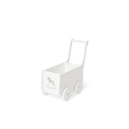 Puppenwagen handbemalt - Isle of Dogs Design