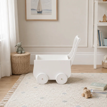 Puppenwagen handbemalt - Isle of Dogs Design