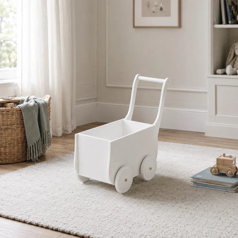 Puppenwagen handbemalt - Isle of Dogs Design