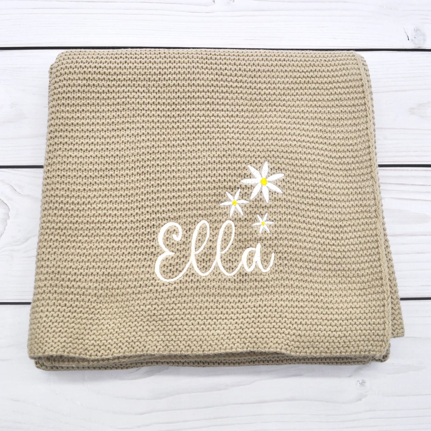 Personalisierte Babydecke