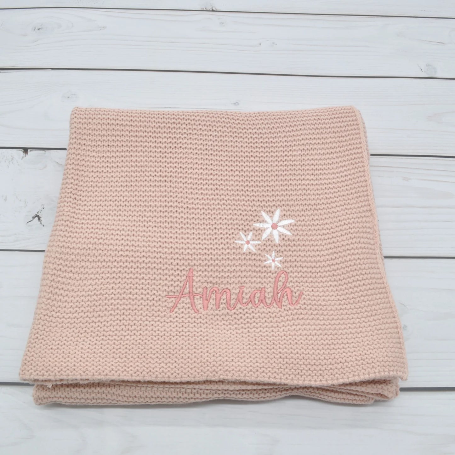 Personalisierte Babydecke