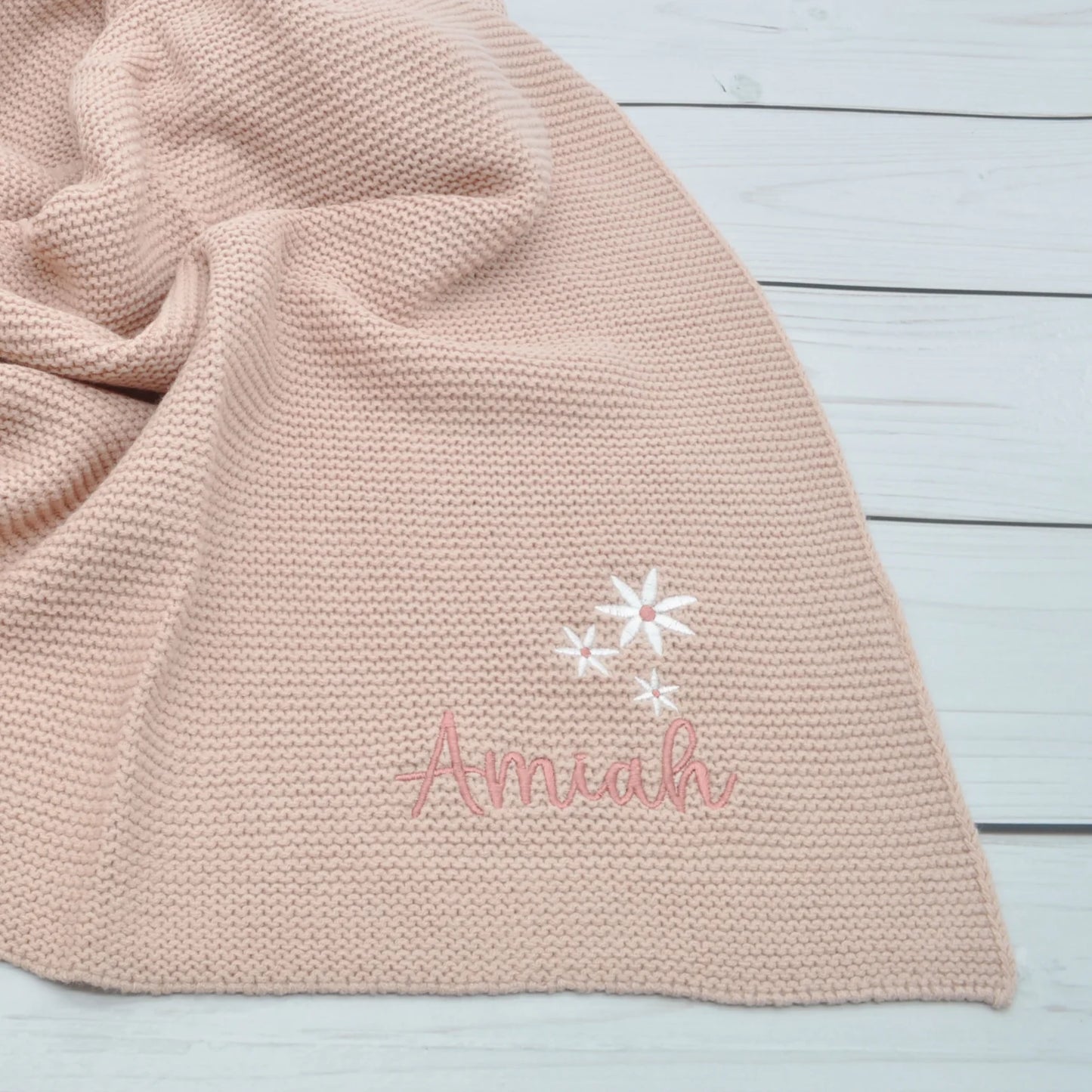 Personalisierte Babydecke