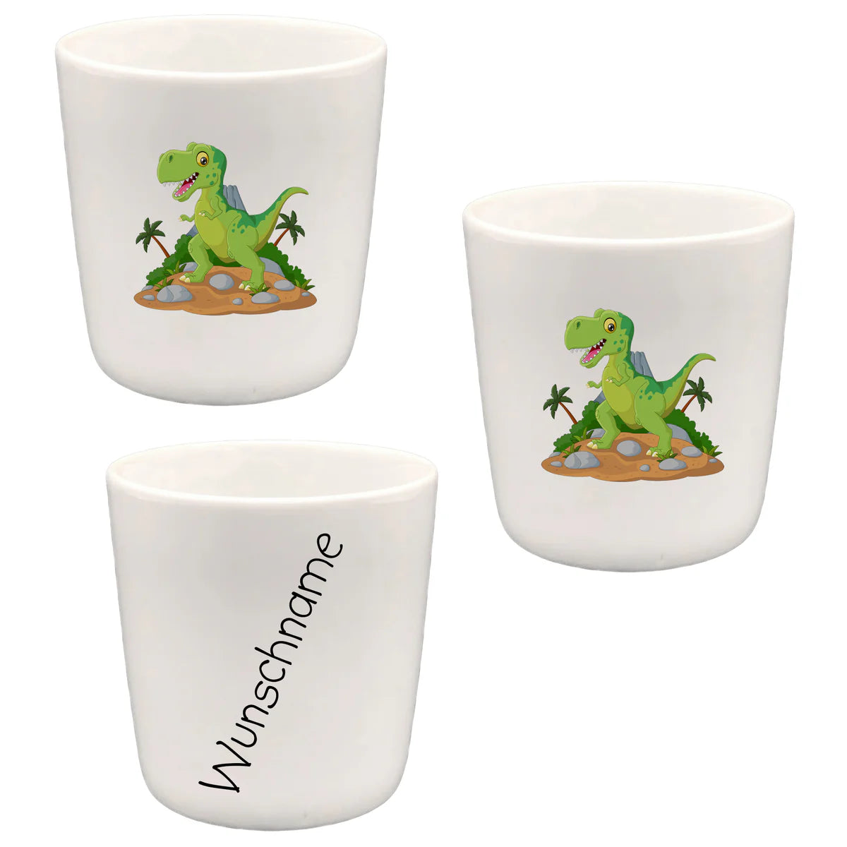 Trinkbecher für Kinder aus Porzellan – mit Namen