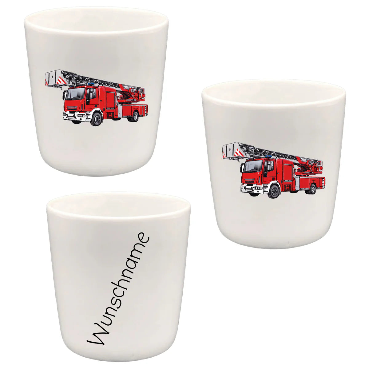 Trinkbecher für Kinder aus Porzellan – mit Namen