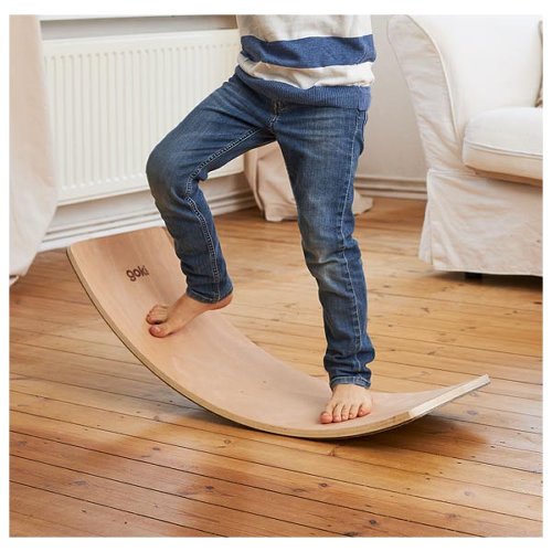 Balance Board Wave – Holz Balance Board & Wipp‑Spielbrett zur Förderung von Koordination & Motorik