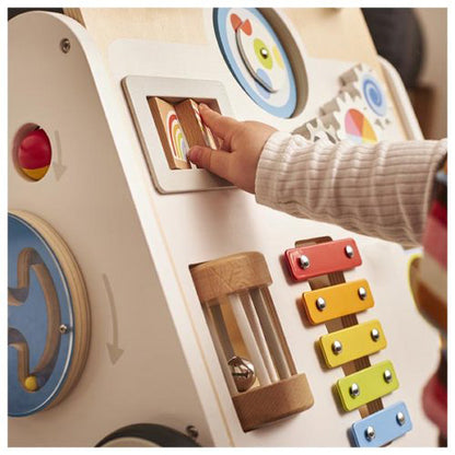 Lauflernwagen KiddyCruiser – Holz Lauflernhilfe & Aktivitäts‑Spielzeug für Babys ab 9 Monaten