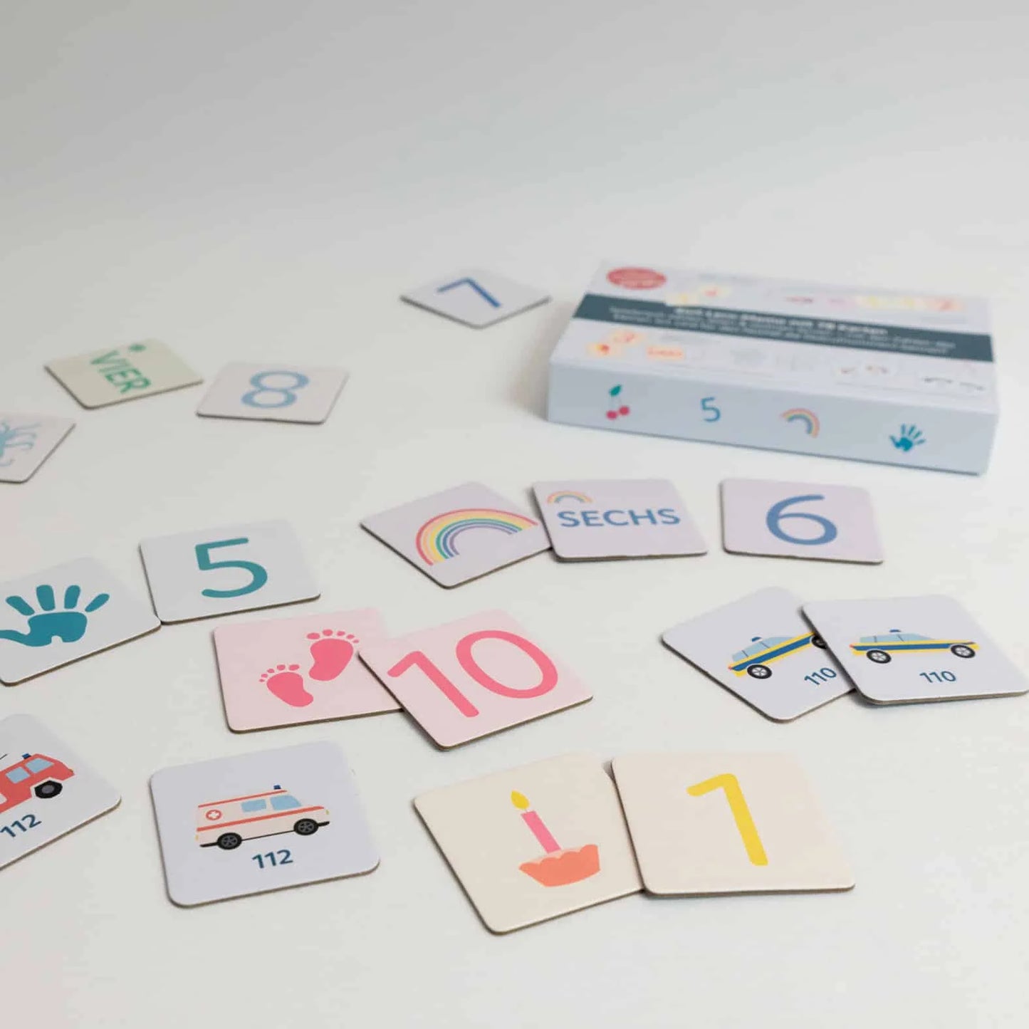 Set – ABC Poster & 4in1 Erste Hilfe Memospiel für den Schulstart